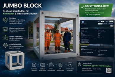 Originalaufnahme aus dem JUMBO BLOCK Produktbereich